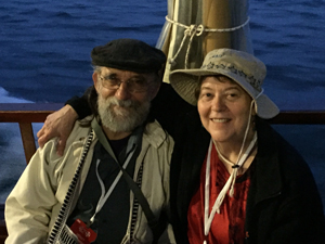 gail and denvy in israel